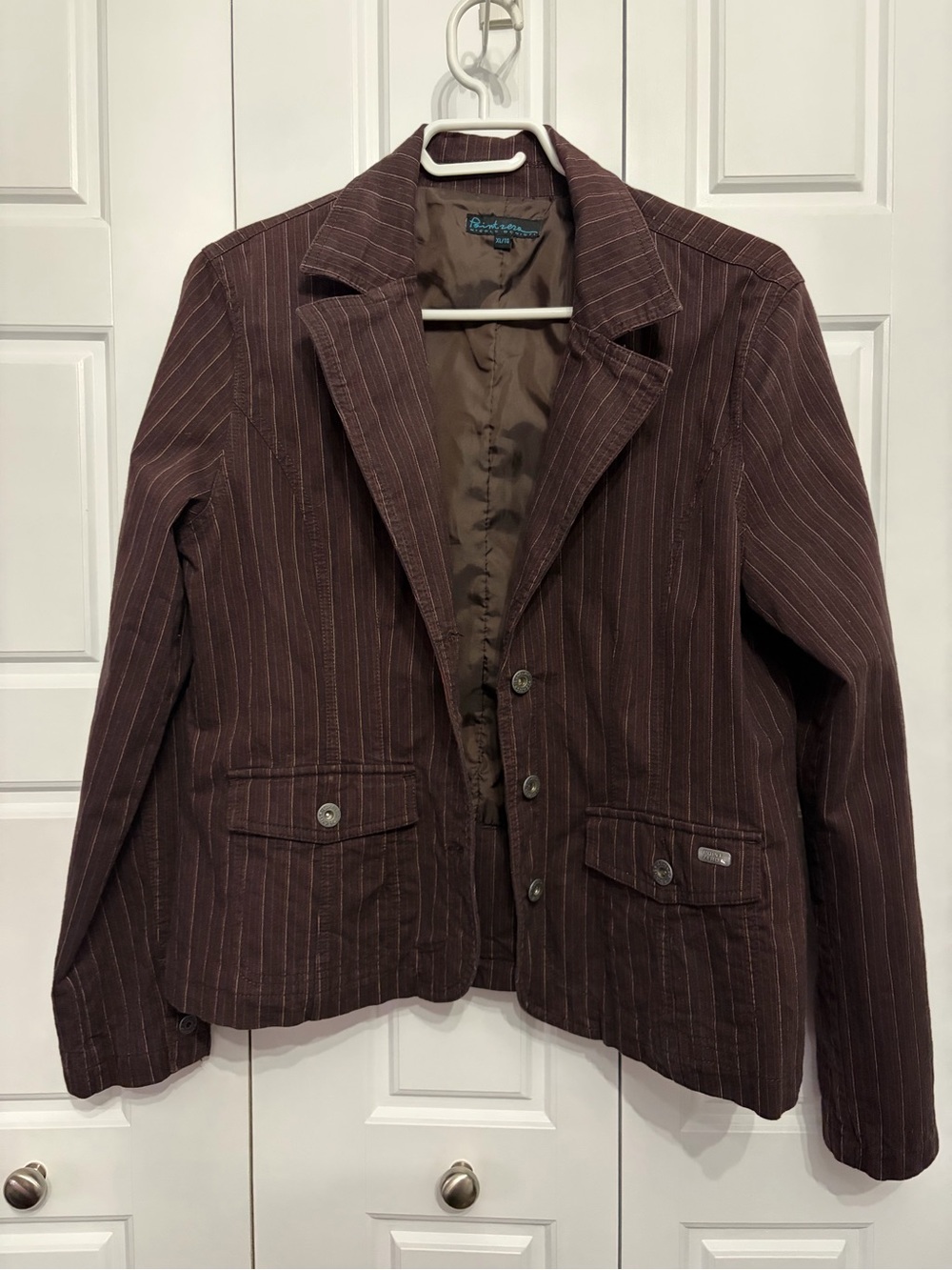 Point Zero Pinstripe Blazer